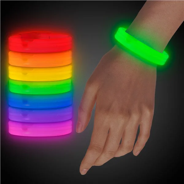 Glow Partisi Glow Ekstra Kalın Fosforlu Bileklik 6 Renk 6 Adet Glow Partisi Glow Ekstra Kalın Fosforlu Bileklik 6 Renk 6 Adet