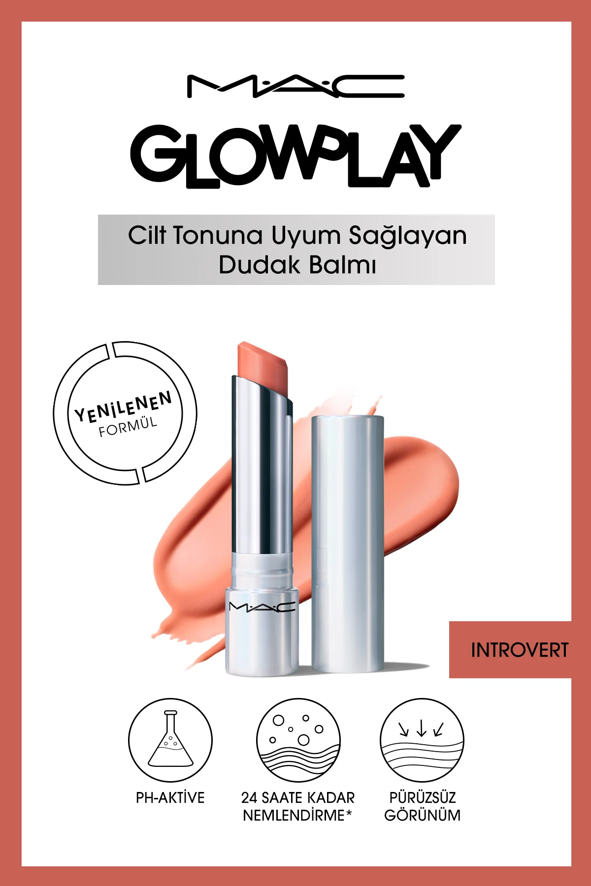 GLOW PLAY NEMLENDİRİCİ DUDAK BALMI - INTROVERT