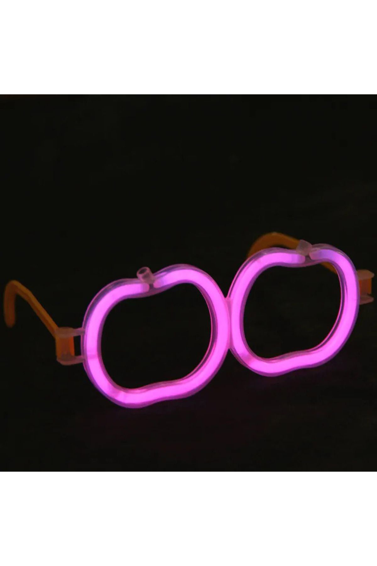 Ok Aksesuar Glow Stick Elma Gözlük - Glow Partisi Gözlüğü - Glow Stick Gözlük