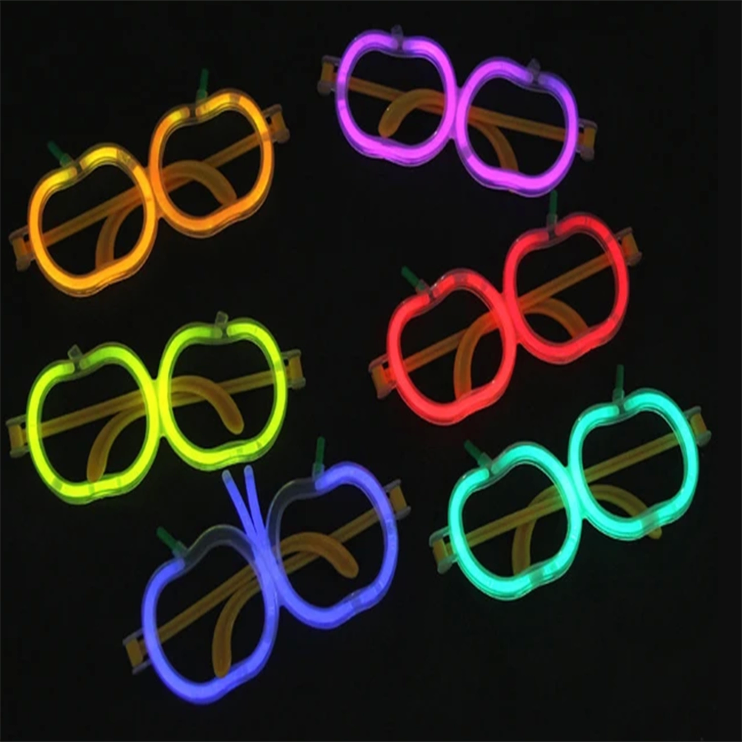 Glow Stick Elma Gözlük - Glow Partisi Gözlüğü - Glow Stick Gözlük Glow Stick Elma Gözlük - Glow Partisi Gözlüğü - Glow Stick Gözlük
