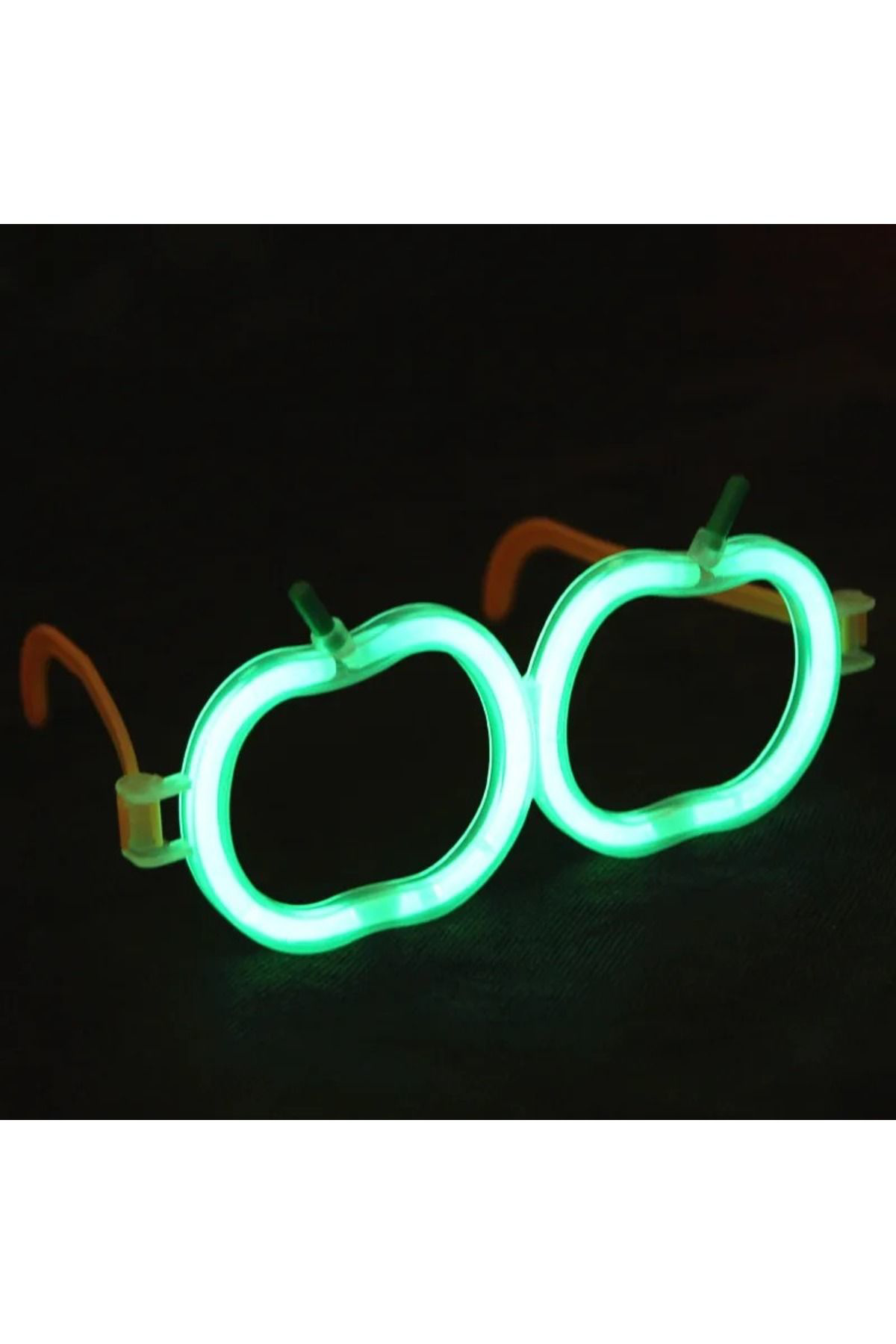 Ok Aksesuar Glow Stick Elma Gözlük - Glow Partisi Gözlüğü - Glow Stick Gözlük