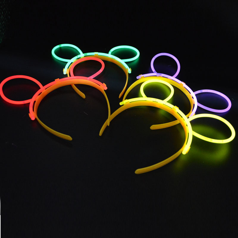 Glow Taç Fosforlu Taç Karışık Renk 12 Adet Glow Taç Fosforlu Taç Karışık Renk 12 Adet