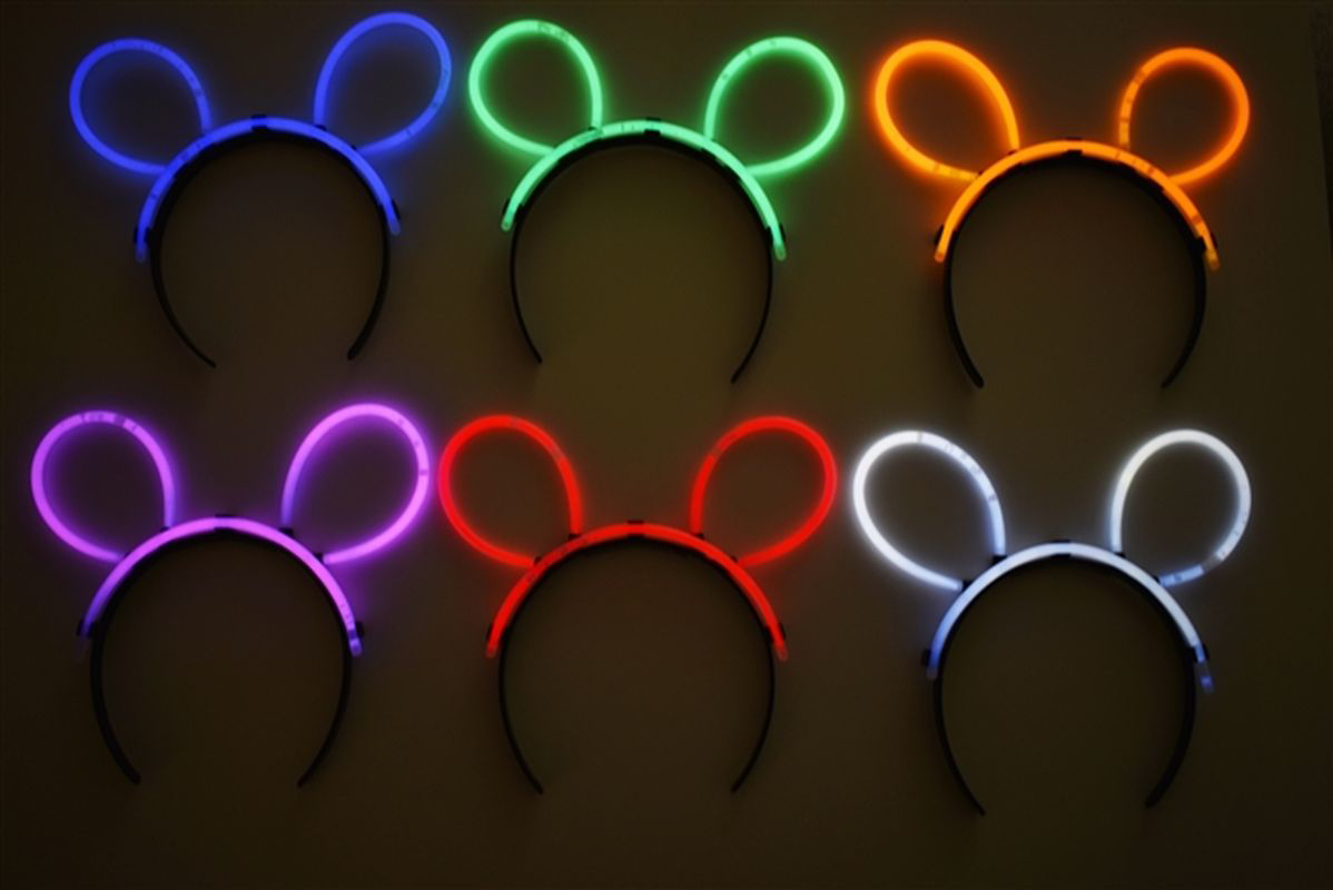 Glow Taç Fosforlu Taç Karışık Renk 12 Adet TdrTR