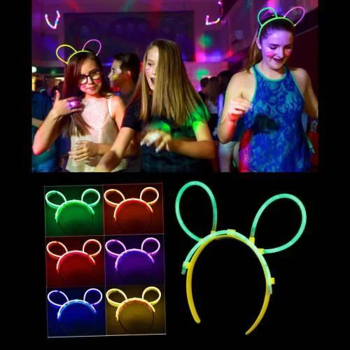 Glow Taç Fosforlu Parti Taç - 12 Adet Neon Karışık Renk Parti Aksesuarı Fiyatı, Yorumları ve Özellikleri