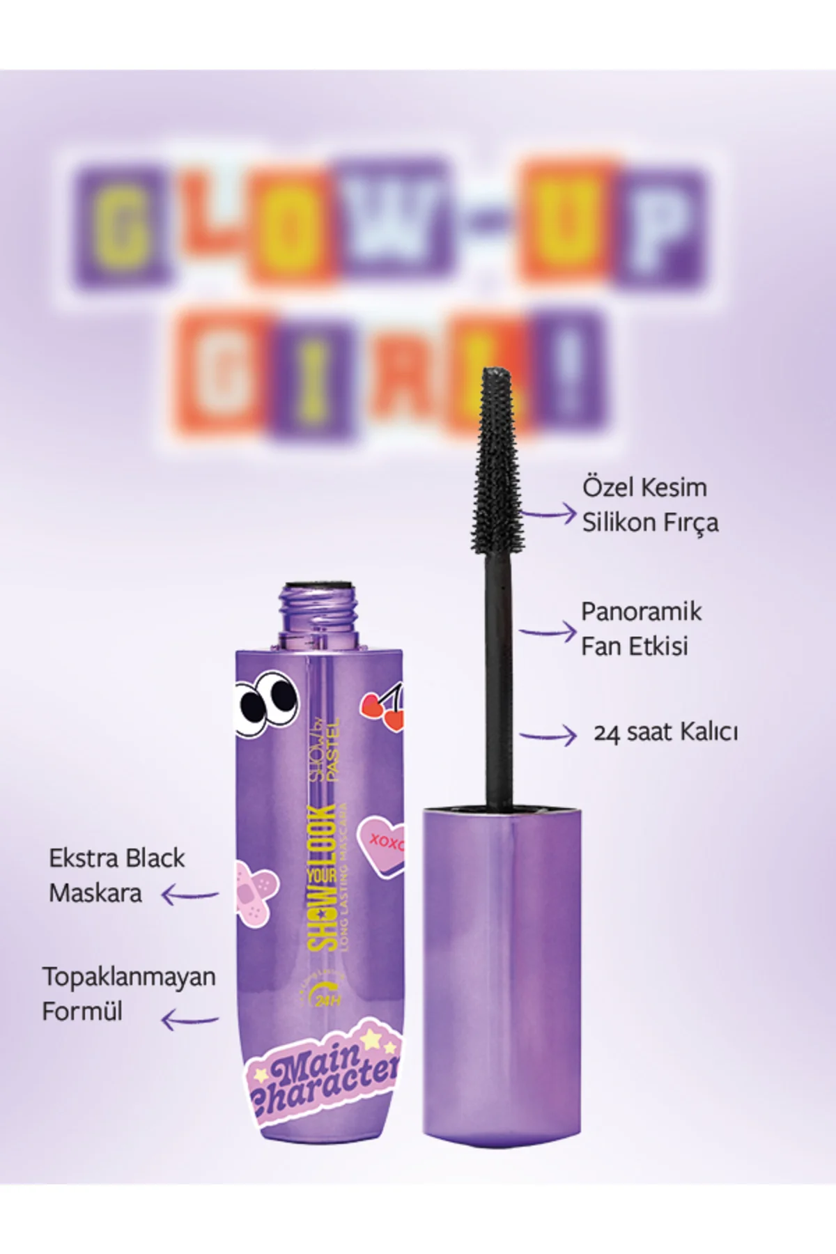 Glow-Up Girl! Show Your Look 24h Long Lasting Mascara (9ml) Glow-Up Girl! Show Your Look 24h Long Lasting Mascara (9ml)