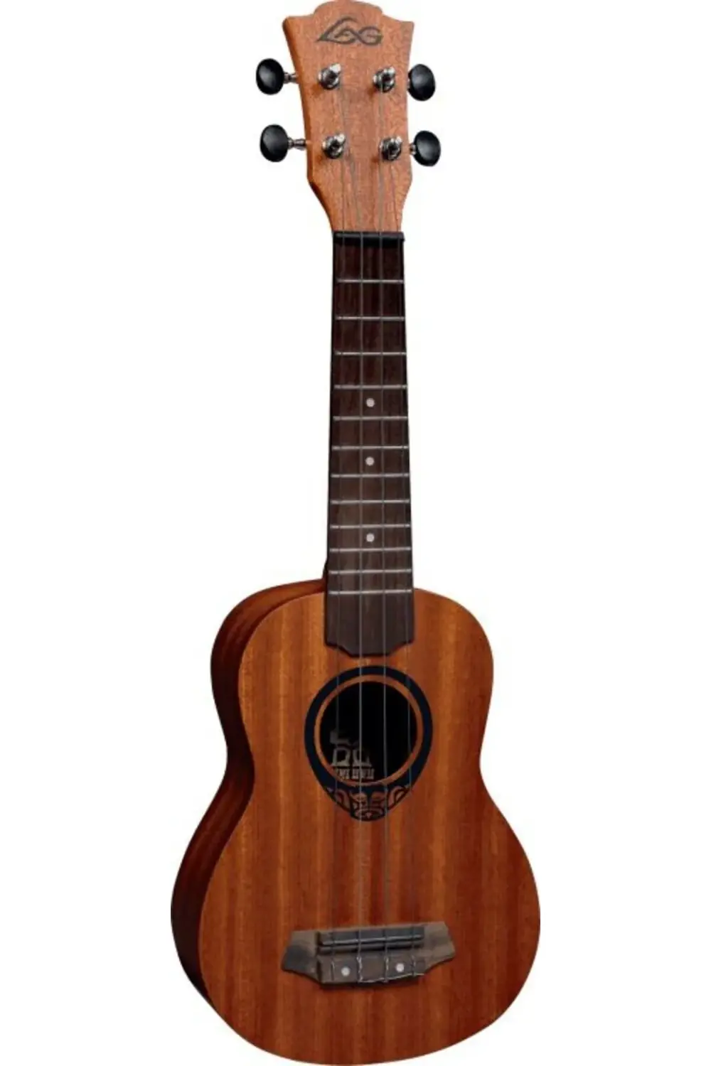 GLU TKU8S Tiki Soprano Natural Ukulele