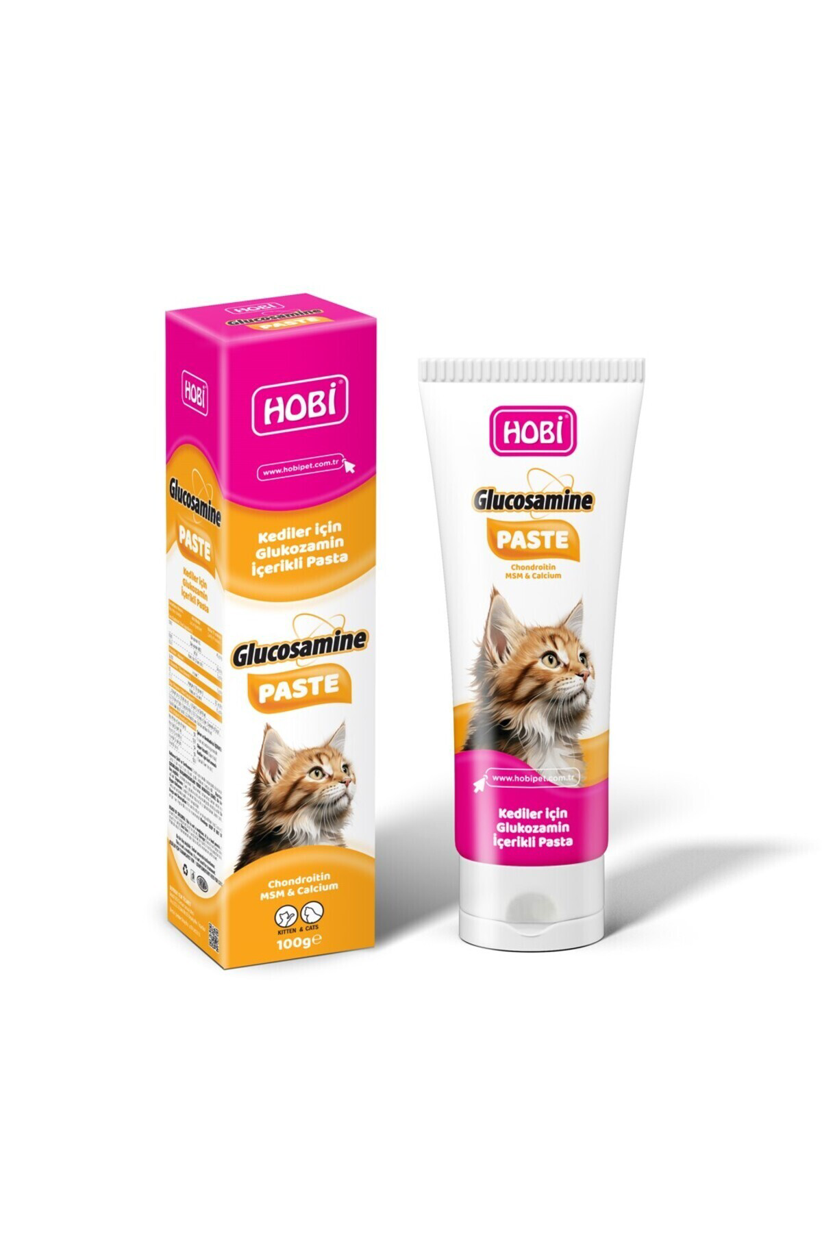 Hobi Glucosamine Paste Kediler İçin Glukozamin Pastası 100Gr