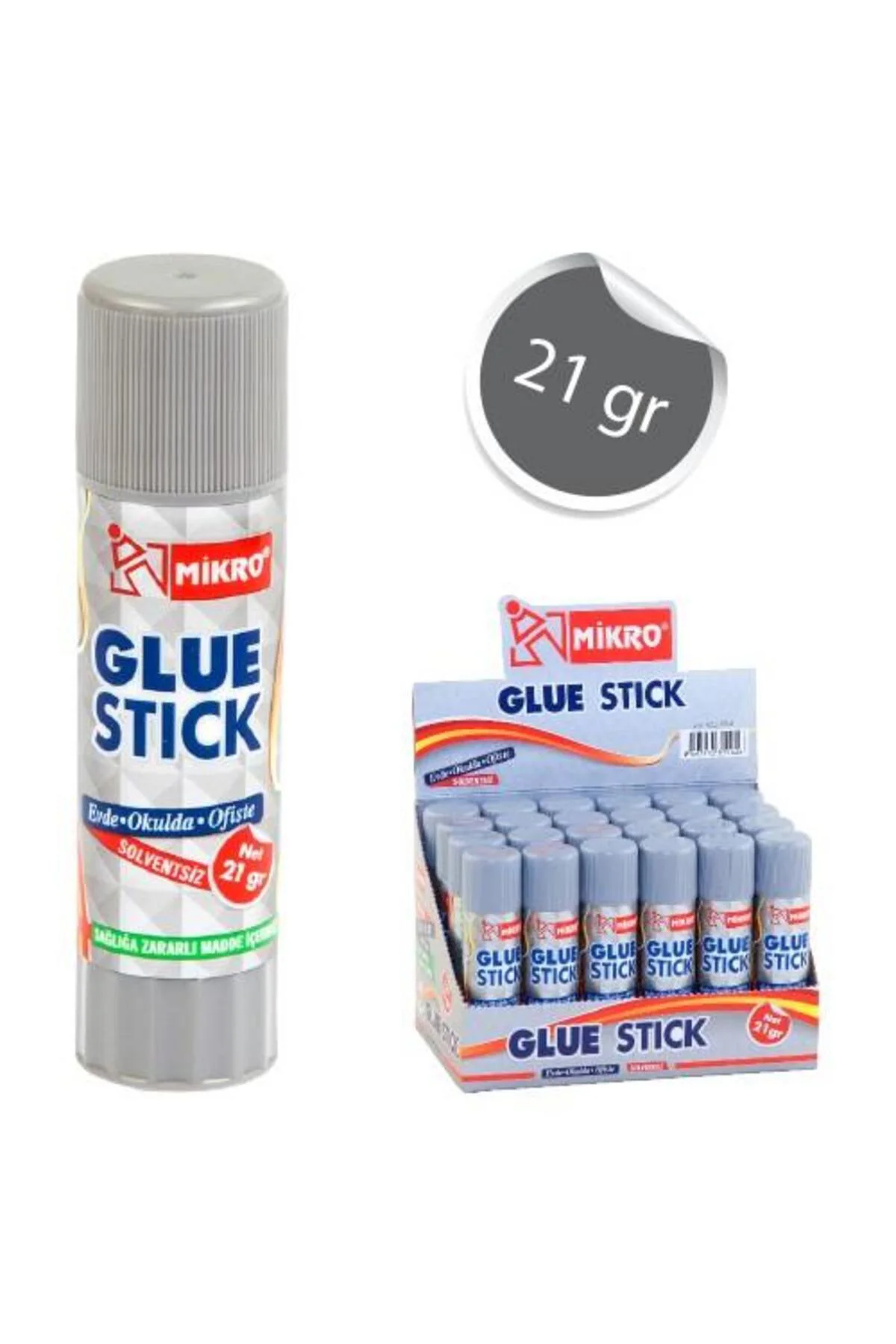 Glue Stick Yapıştırıcı 21Gr 24'Lü Paket
