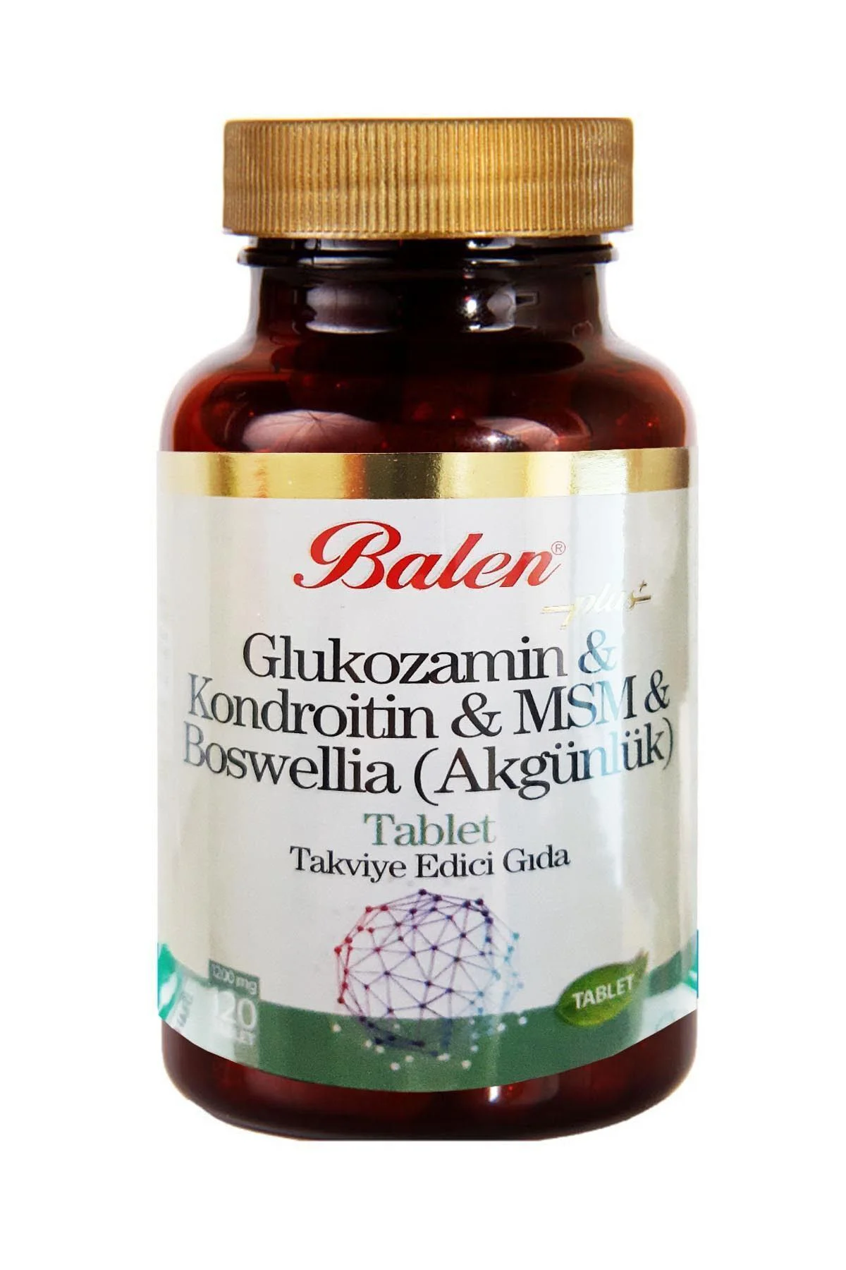Glukozamin Kondroitin Msm Boswelia 1200 Mg 120 Tab. 3 Adet