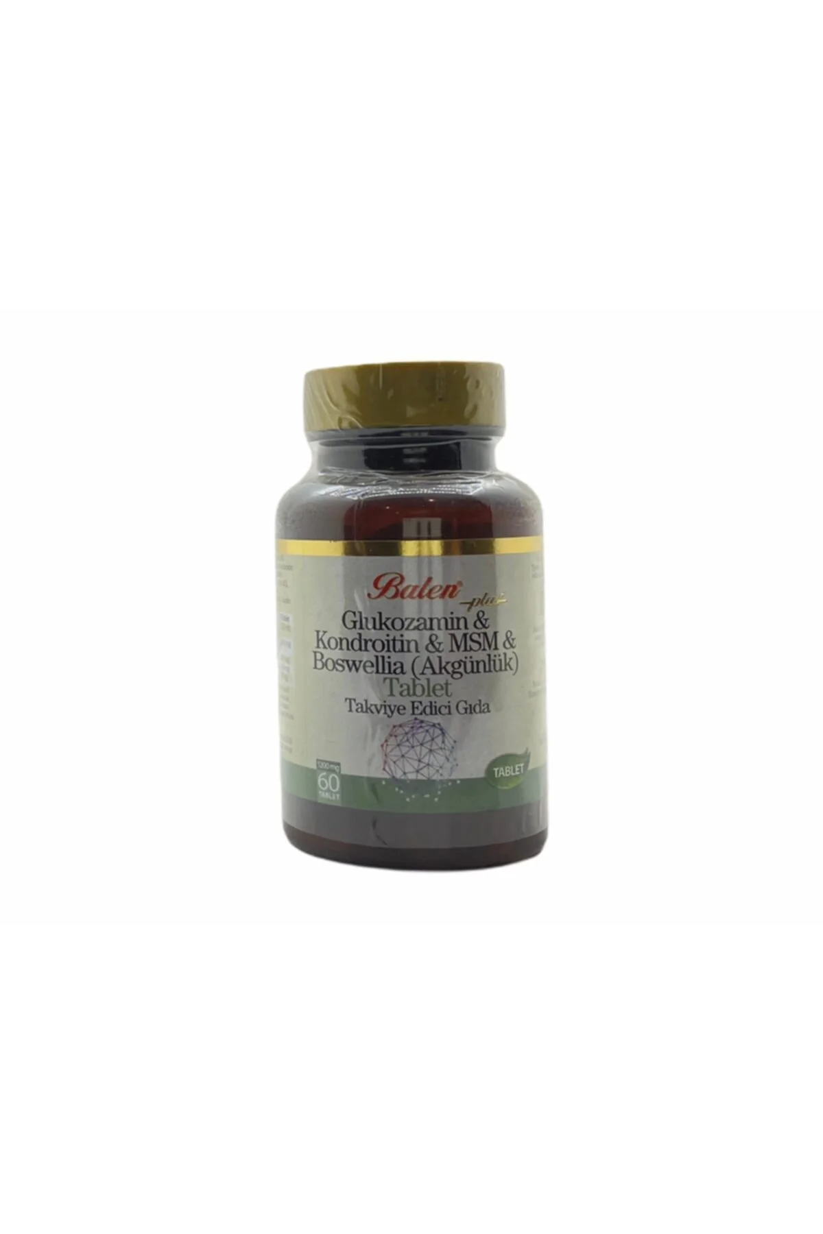 Glukozamin & Kondroitin & Msm & Boswellia (Akgünlük) Tablet 1200 mg 60 Tablet