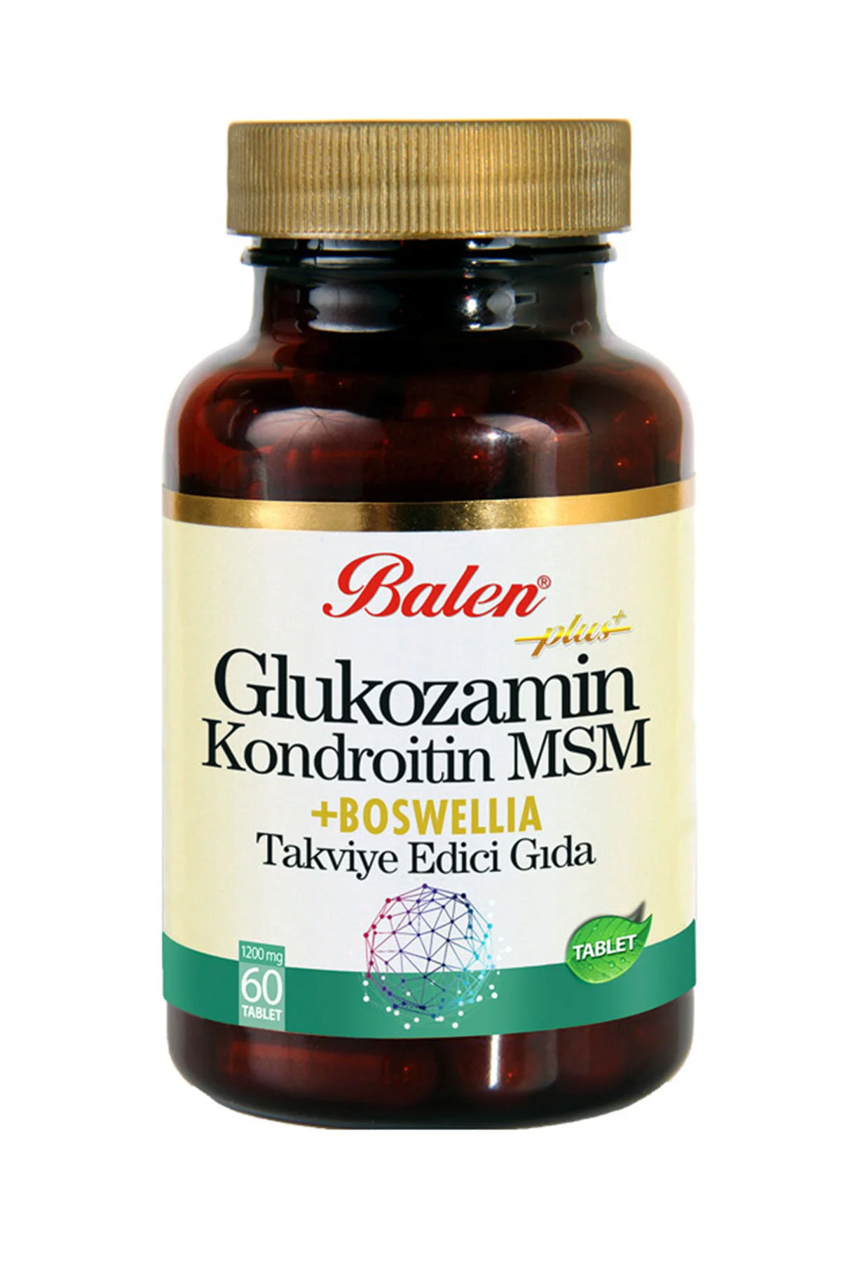 Glukozamin Kondroitin Msm Boswellıa 1200 Mg 60 Tablet