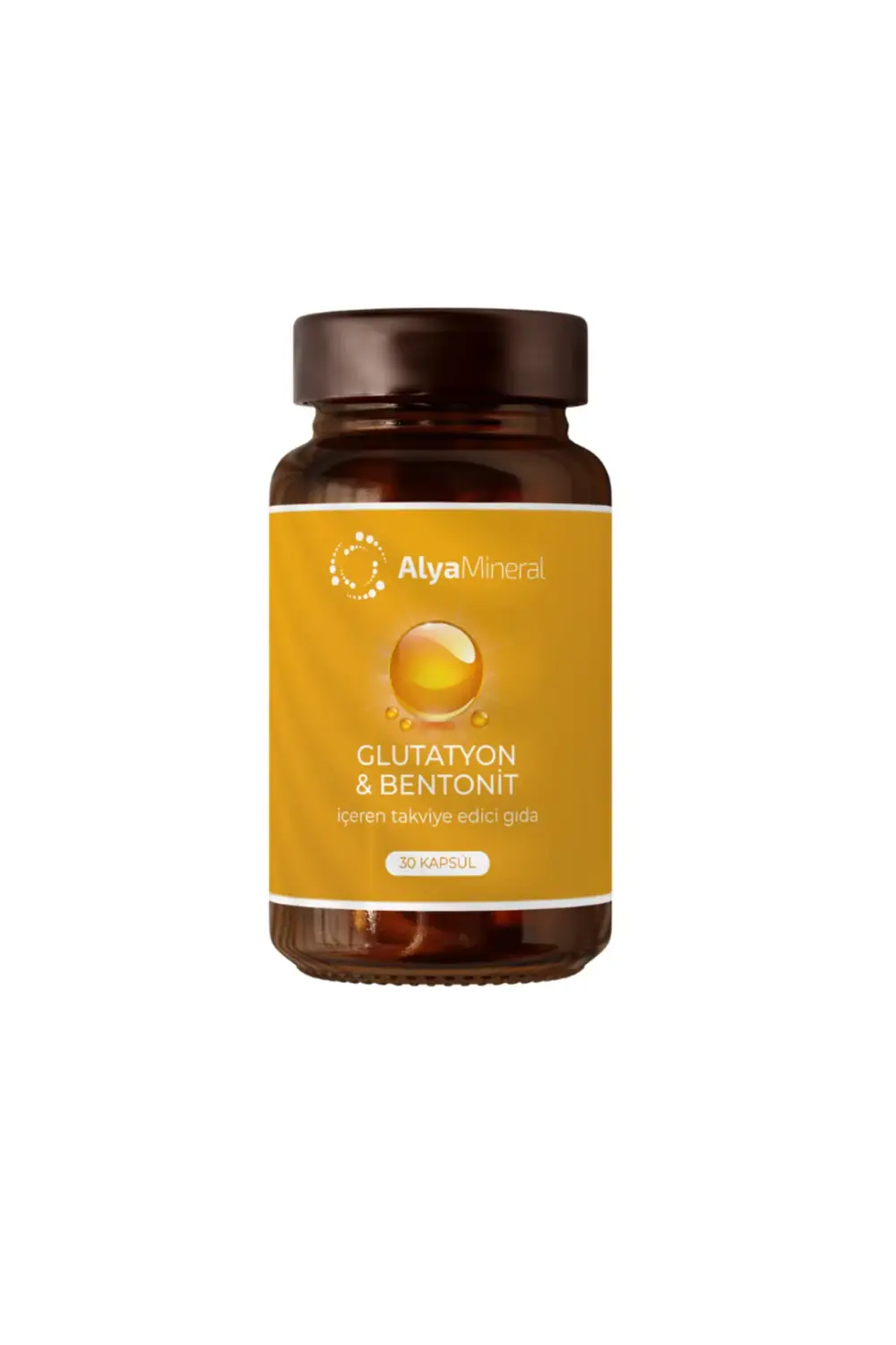 GLUTATYON & BENTONİT İÇEREN TAKVİYE EDİCİ GIDA 30 KAPSÜL