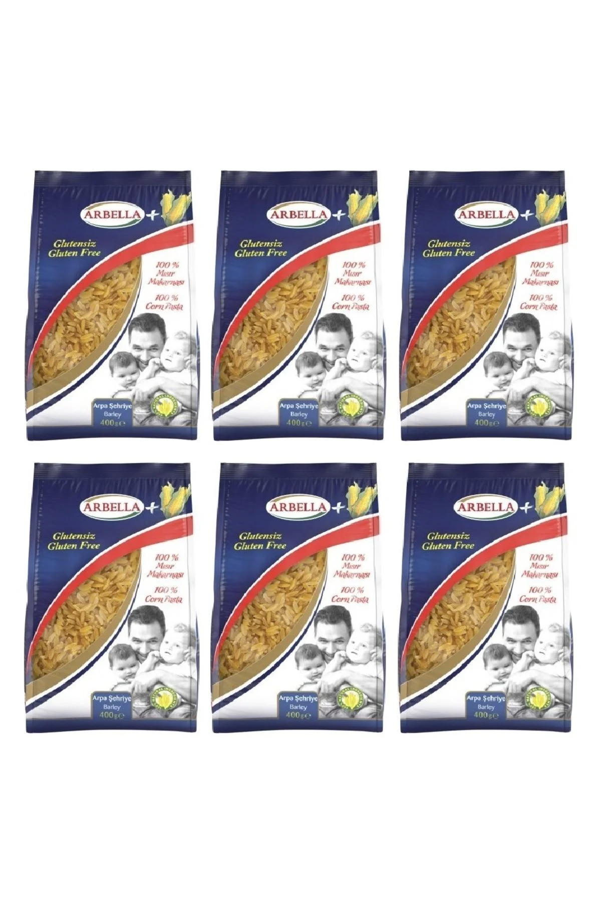 Glutensiz Arpa Şehriye 400 Gr x 6 Adet