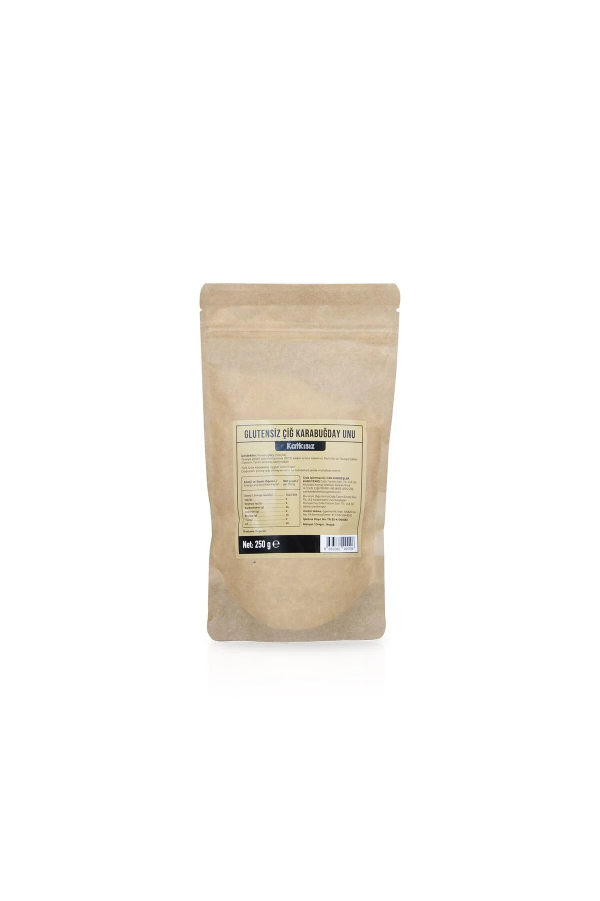 Glutensiz Çiğ Karabuğday Unu 250 g - Görsel 2