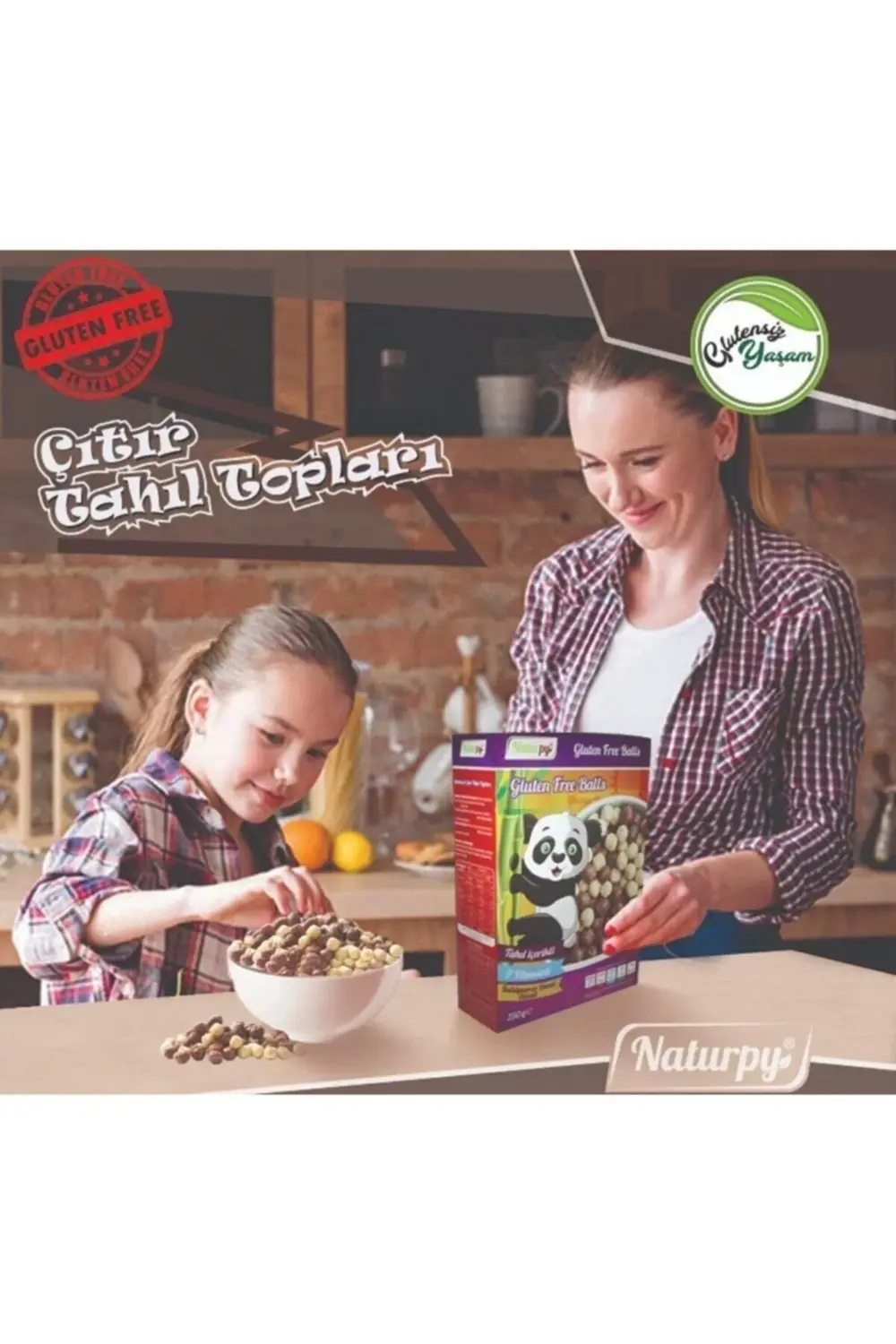 Naturpy Glutensiz Çıtır Tahıl Topları 250 G