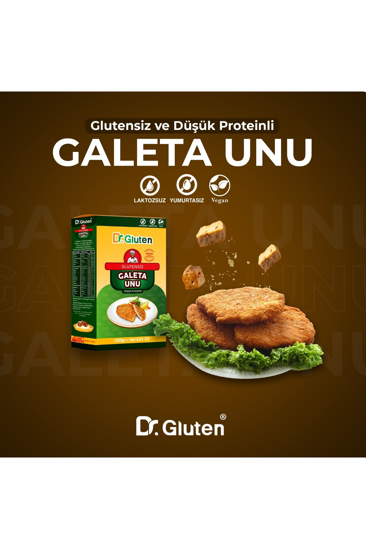 Glutensiz Galeta Unu 250 gr Bread Crumbs