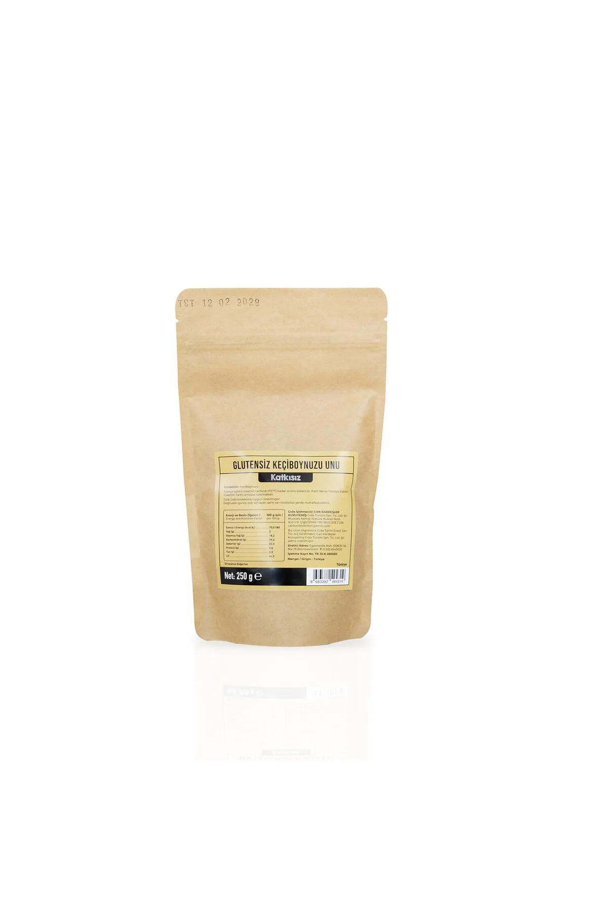 Glutensiz Keçiboynuzu Unu 250 g Glutensiz Keçiboynuzu Unu 250 g - Görsel 2