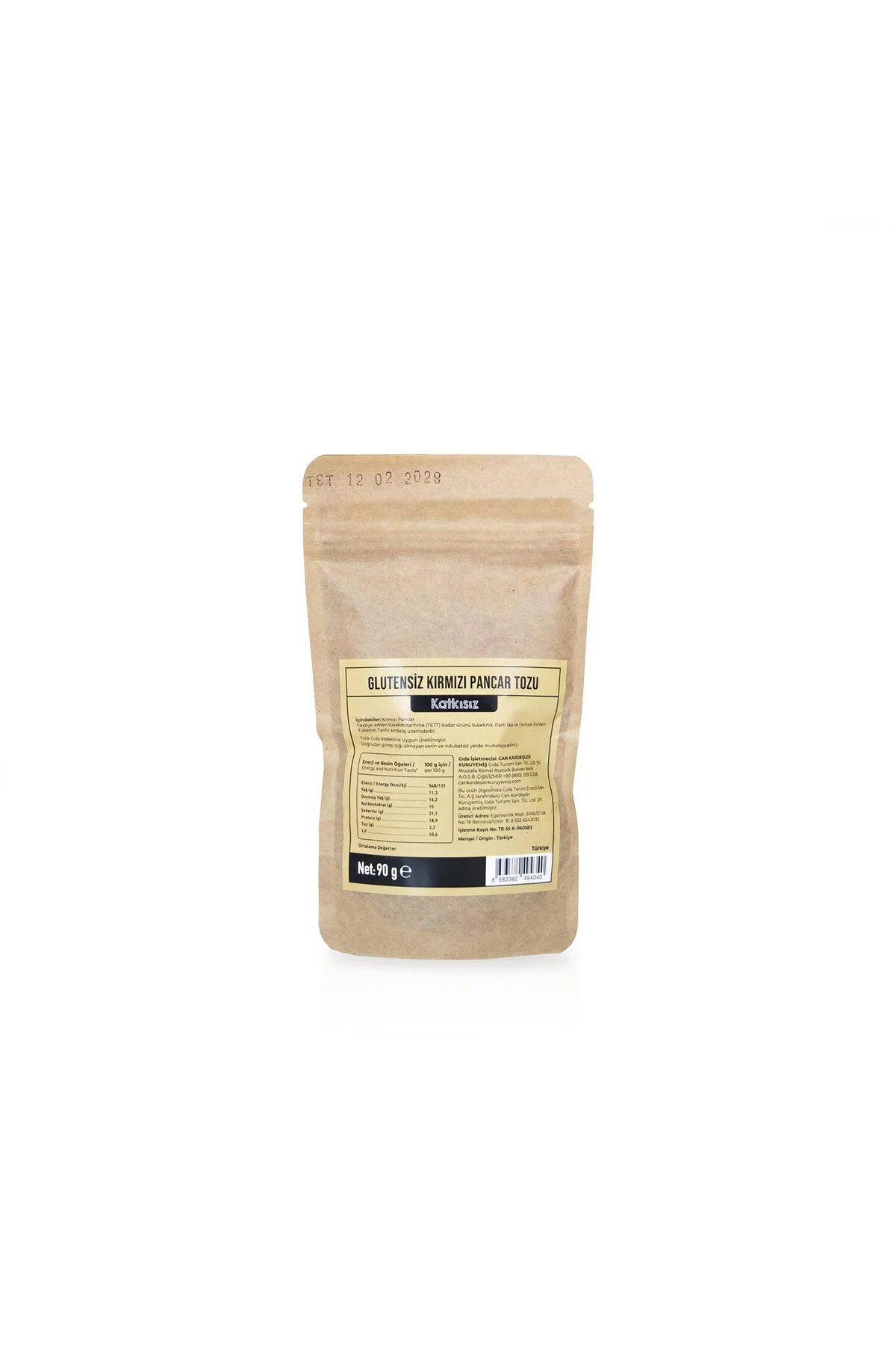 Glutensiz Kırmızı Pancar Tozu 90 g Glutensiz Kırmızı Pancar Tozu 90 g - Görsel 2