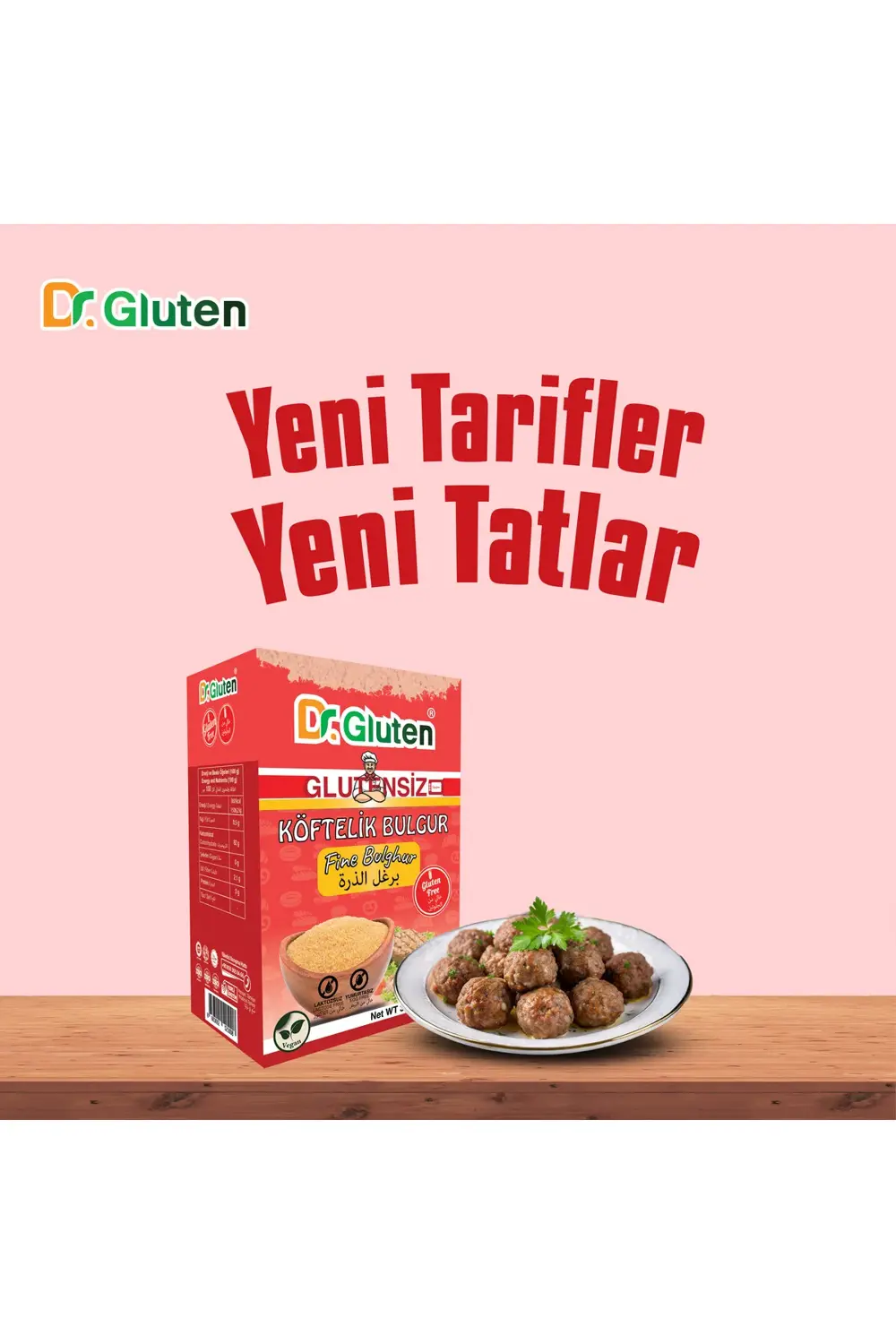 Glutensiz Köftelik Bulgur (FINE BULGHUR) 1000 Gr.