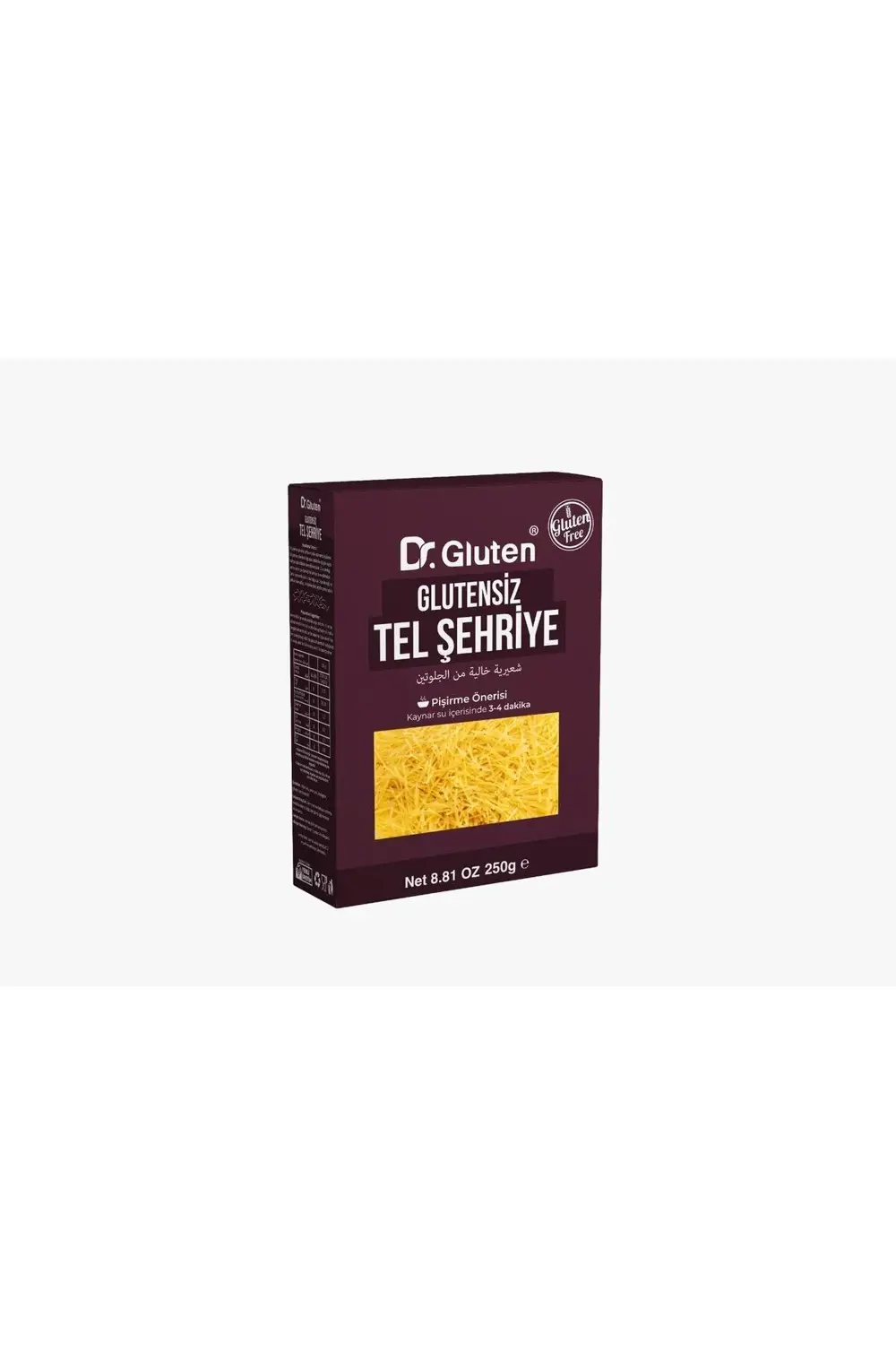 Dr.Gluten Glutensiz Tel Şehriye 250 Gr