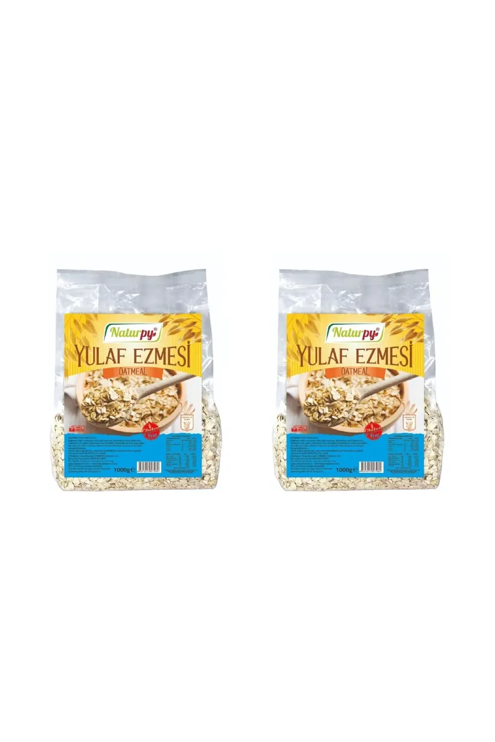 Naturpy Glutensiz Yulaf Ezmesi 1000 Gr X2 Adet