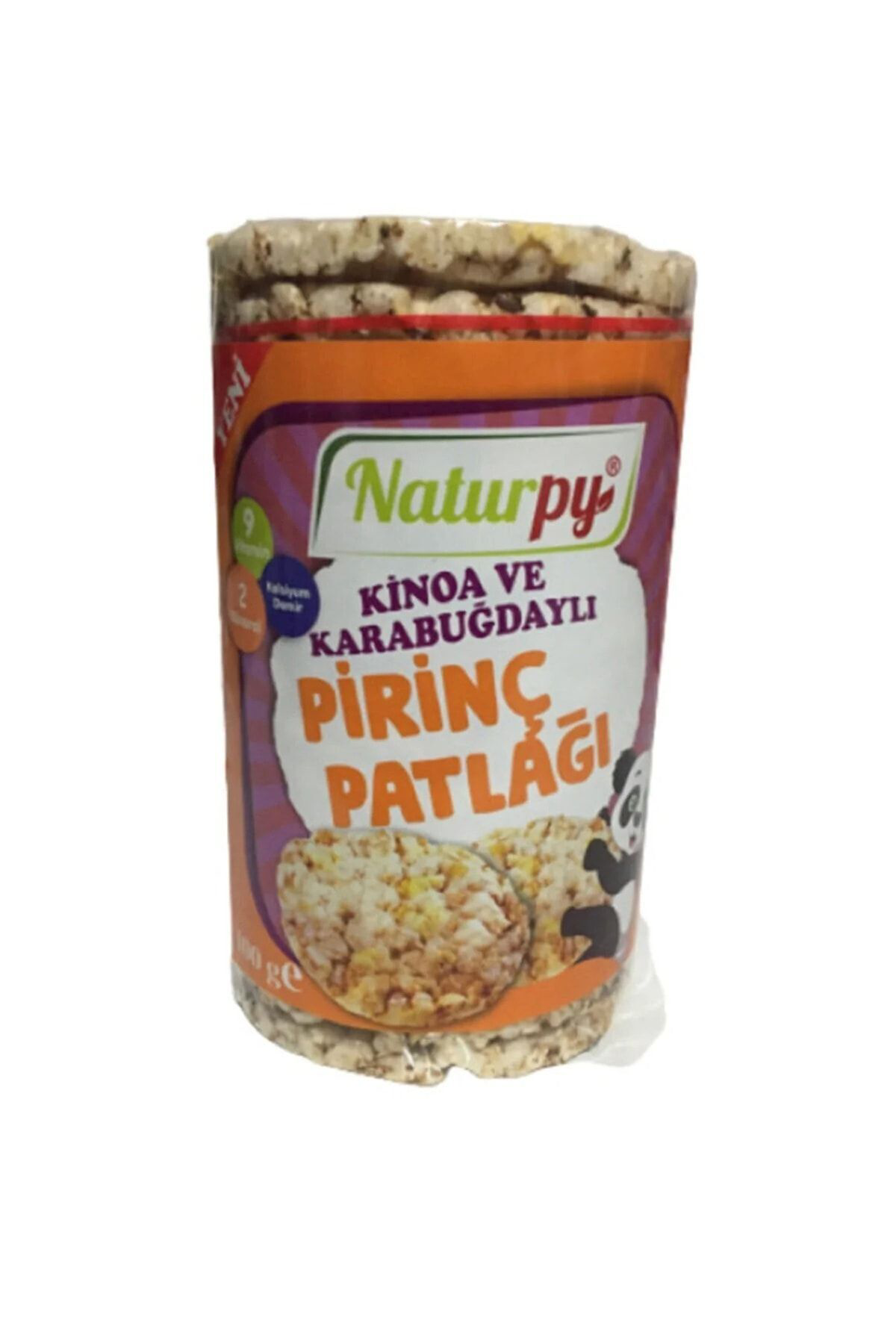 Glutensiz Yuvarlak Kinoa ve Karabuğdaylı Pirinç Patlağı