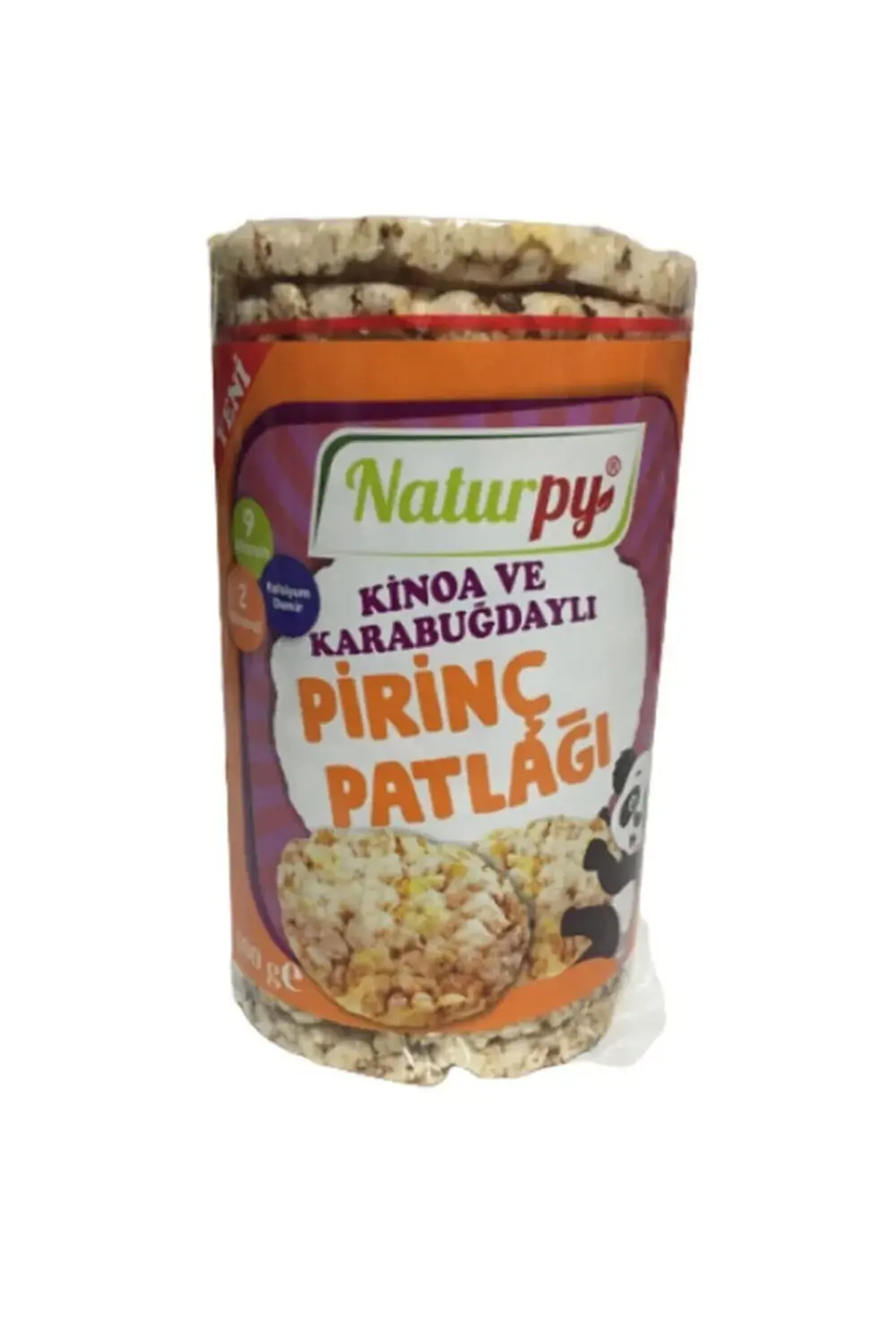 Glutensiz Yuvarlak Kinoa ve Karabuğdaylı Pirinç Patlağı