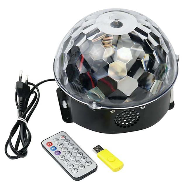 GM-0803B Sihirli Led Dönen Disko Topu Hoparlör Kablosuz USB/Mp3/B