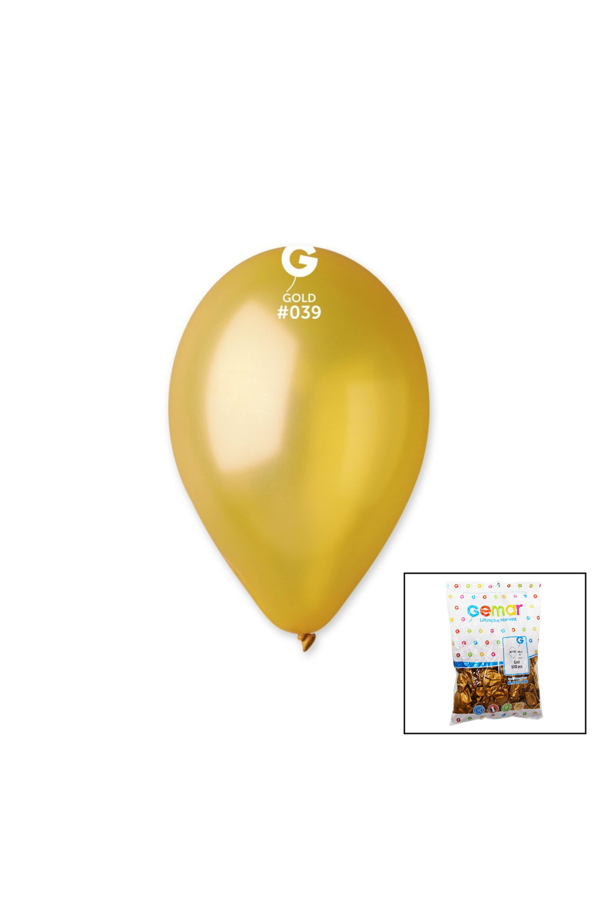 Ok Aksesuar Gm-110-39 Metalik - Altin Balon 11&Apos;&Apos; - 28Cm - 100 Parça