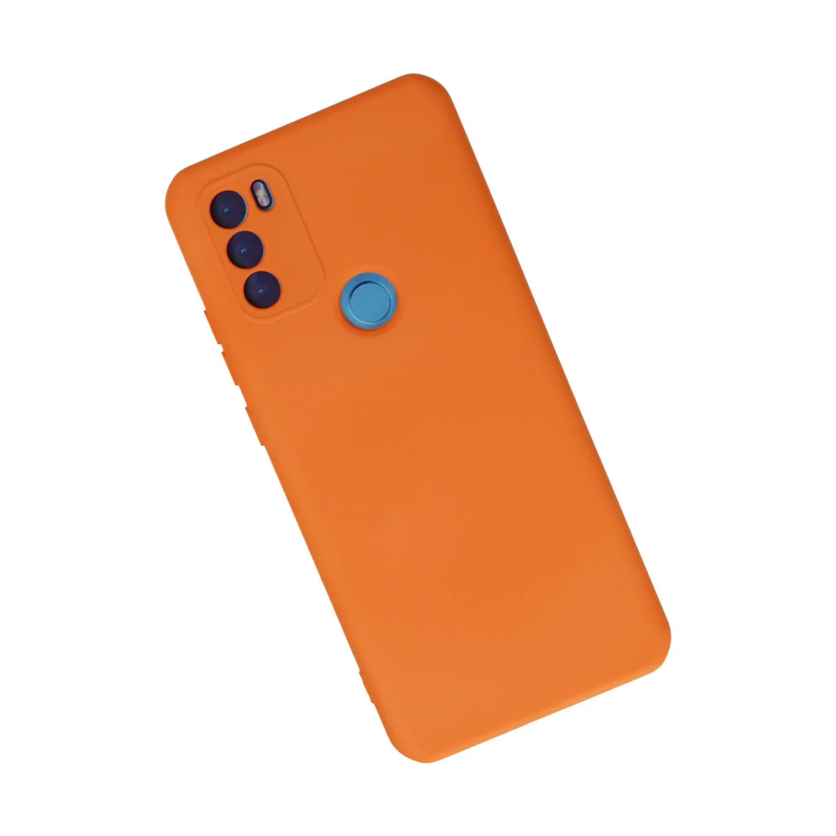 GM 21 Plus Nano İçi Kadife Silikon Kılıf - Turuncu (Yerli Üretim)
