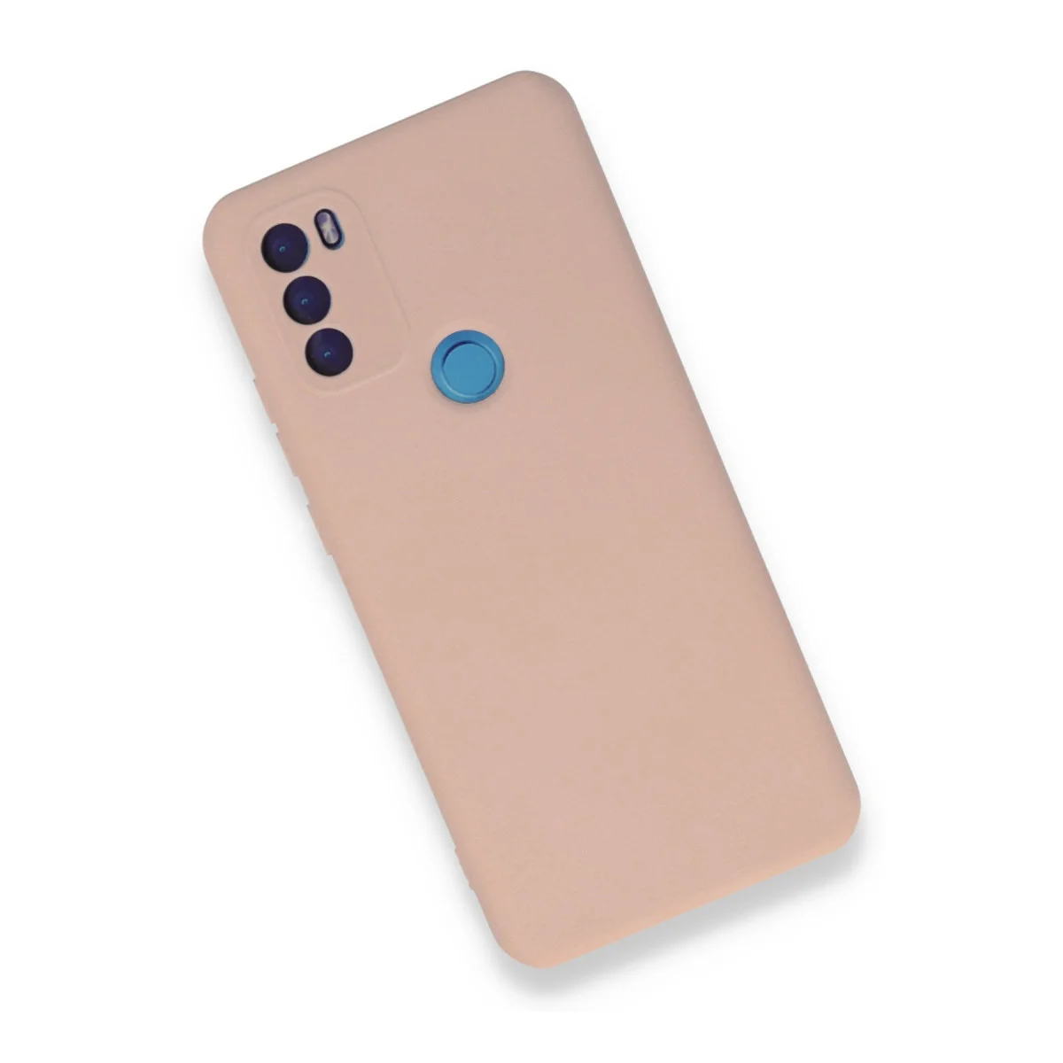 GM 21 Plus Nano İçi Kadife Silikon Kılıf - Pudra