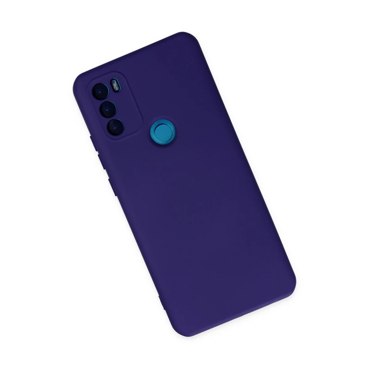 GM 21 Plus Nano İçi Kadife Silikon Kılıf - Mor Koruma ve Estetik