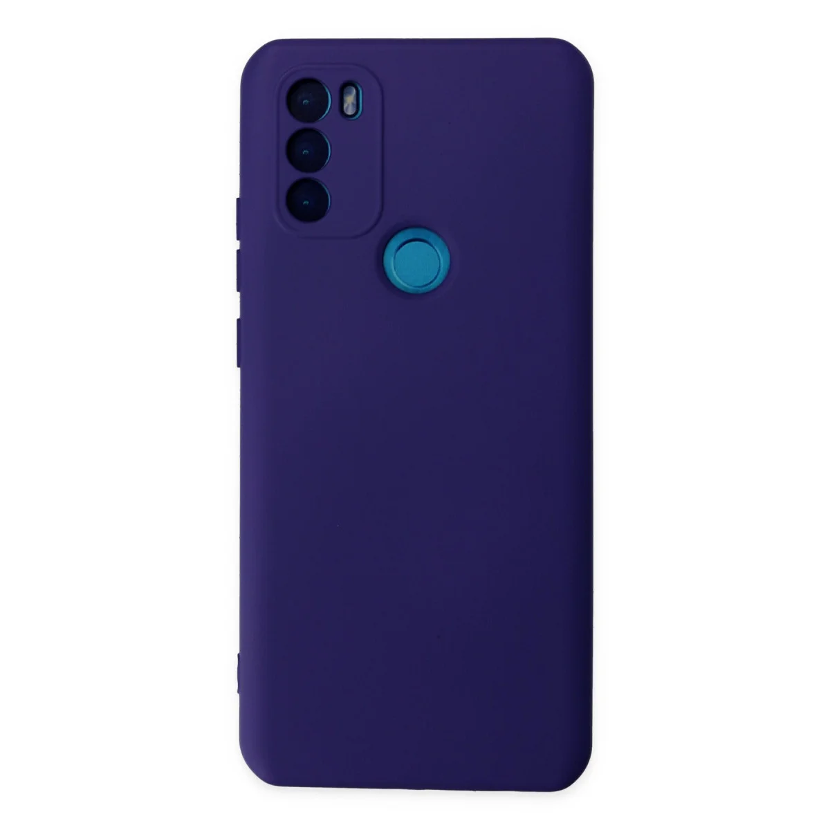 GM 21 Plus Nano İçi Kadife Silikon Kılıf - Mor Koruma ve Estetik