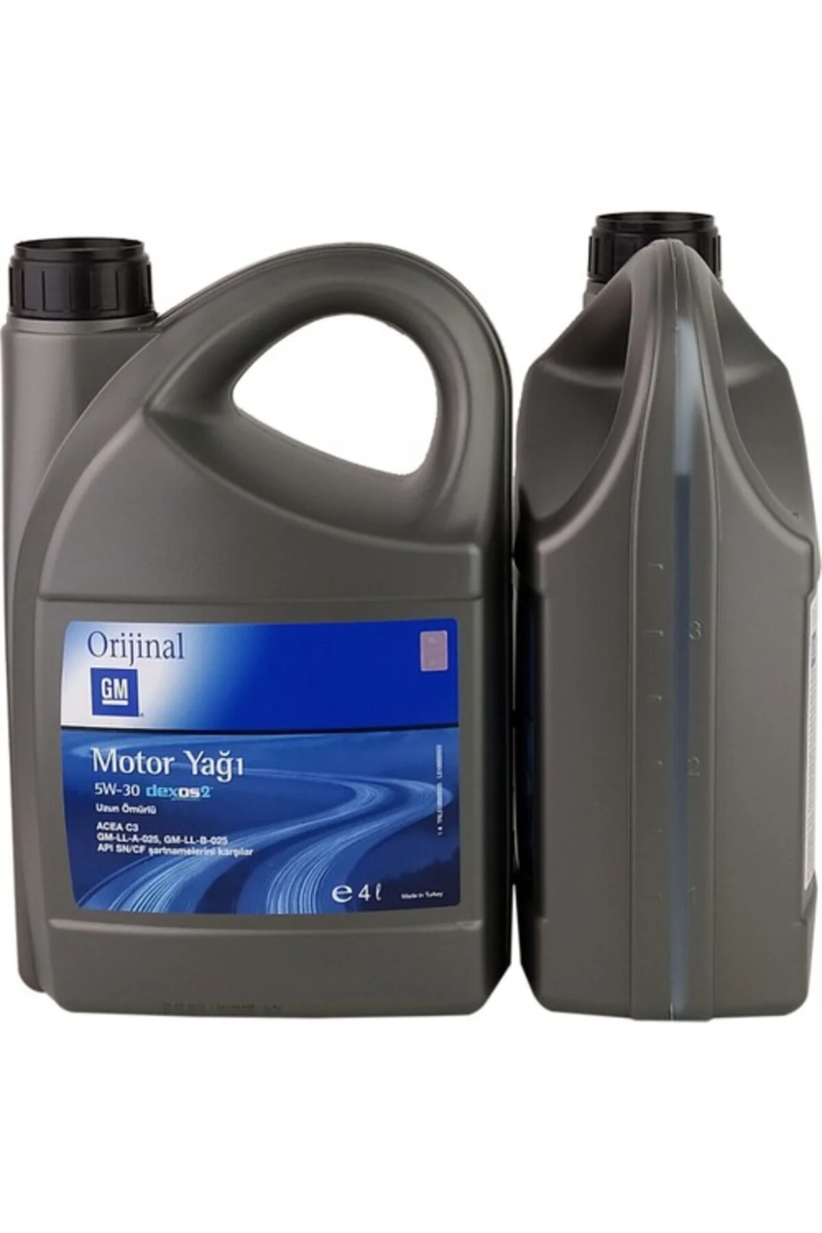 GM SAE 5W30 Dexos 2 4 LT Tam Sentetik Motor Yağı 2025 Üretim
