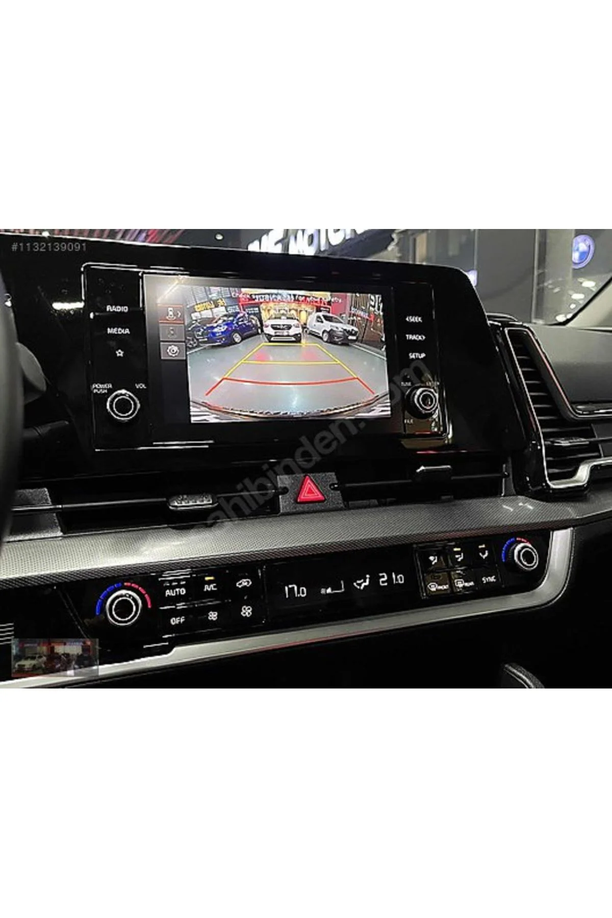 GMC Sierra 13,4 inç Navigasyon Multimedya Uyumlu Nano 9H Ekran Ko