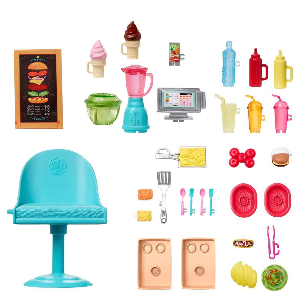GMW07 Barbie®'nin Yemek Arabası™ GMW07 Barbie®'nin Yemek Arabası™