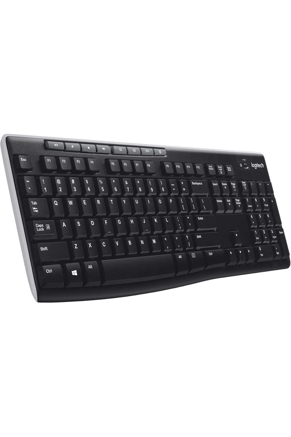 gnyshop K270 Kablosuz Klavye, Tuş Takımı, Sıvı Dökülmesine Dayanı