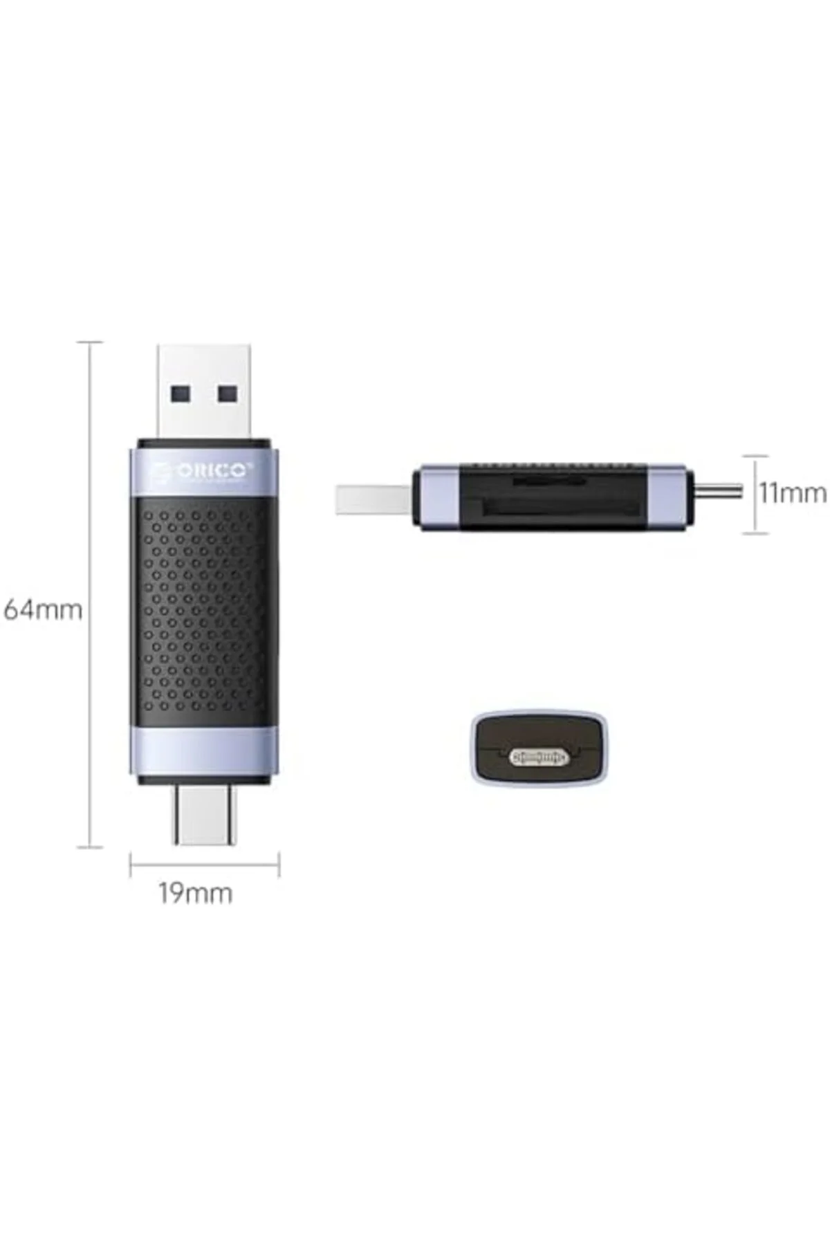 gnyshop USB Type-C SD TF Micro SD Kart Okuyucu 153783