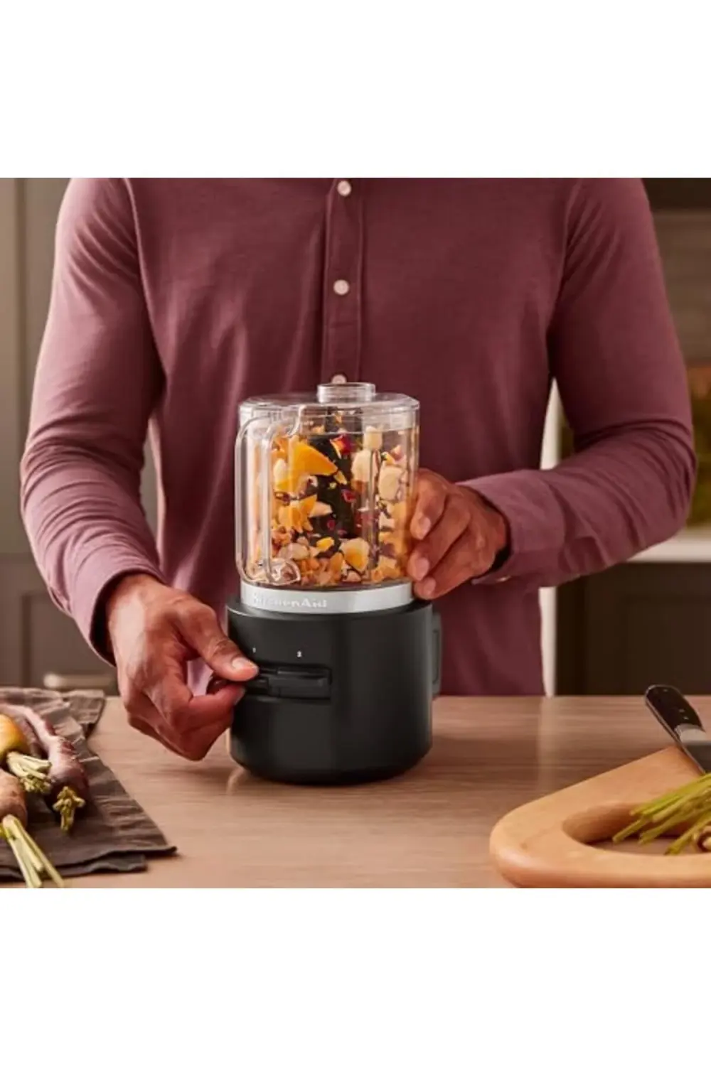 Go 5KFCR500BM Kablosuz Mutfak Robotu Bataryasız Siyah maxshtr 105