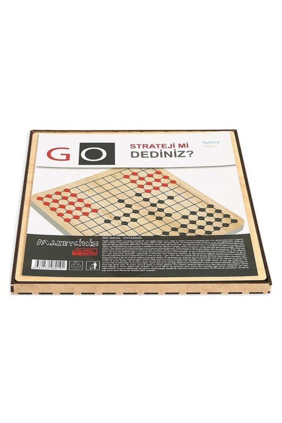 Go - Akıl Zeka Oyunu - Ahşap Go - Akıl Zeka Oyunu - Ahşap