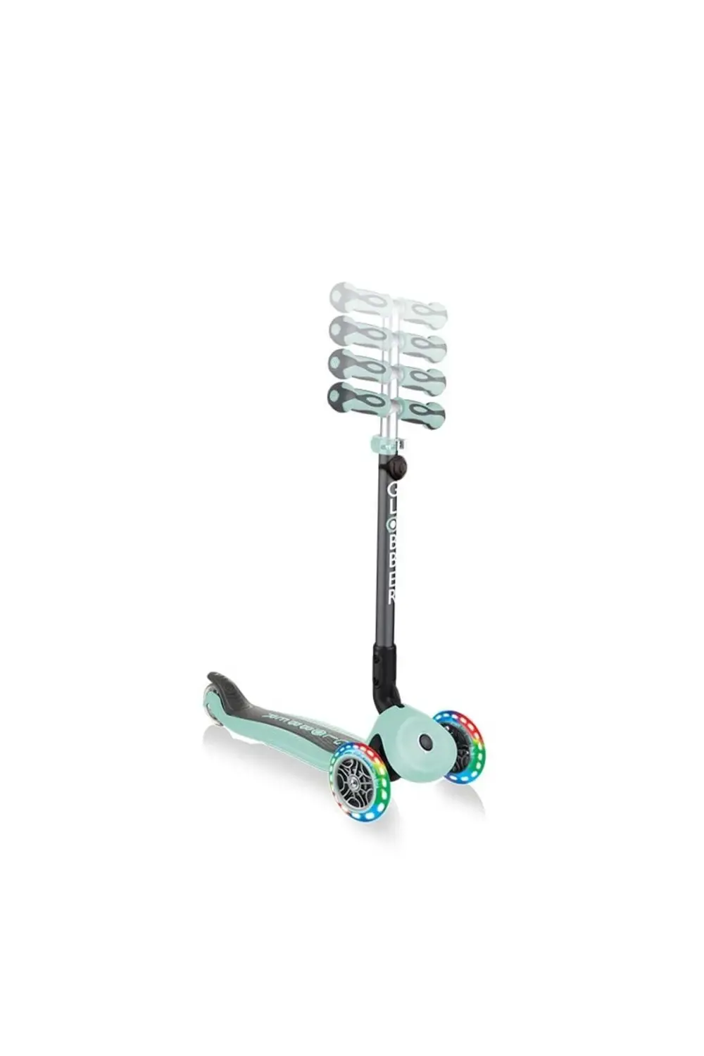 Go Up Deluxe Işıklı Scooter - Mint Yeşili