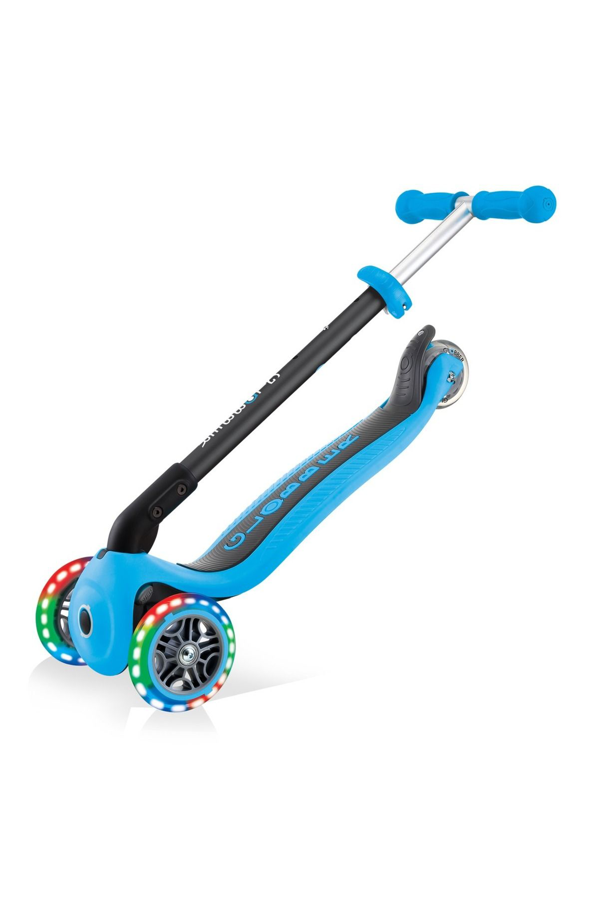 Go Up Foldable Plus Işıklı Scooter - Mavi