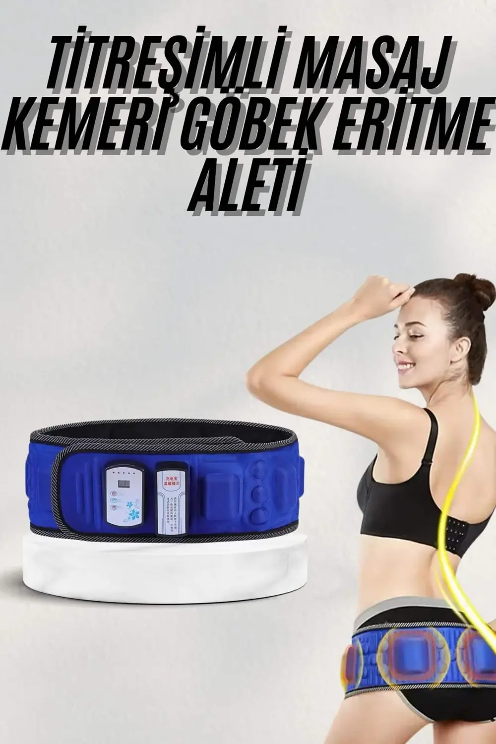 Göbek eritme kemeri 5 motorlu Göbek Eritme Aleti Korsesi Eritme