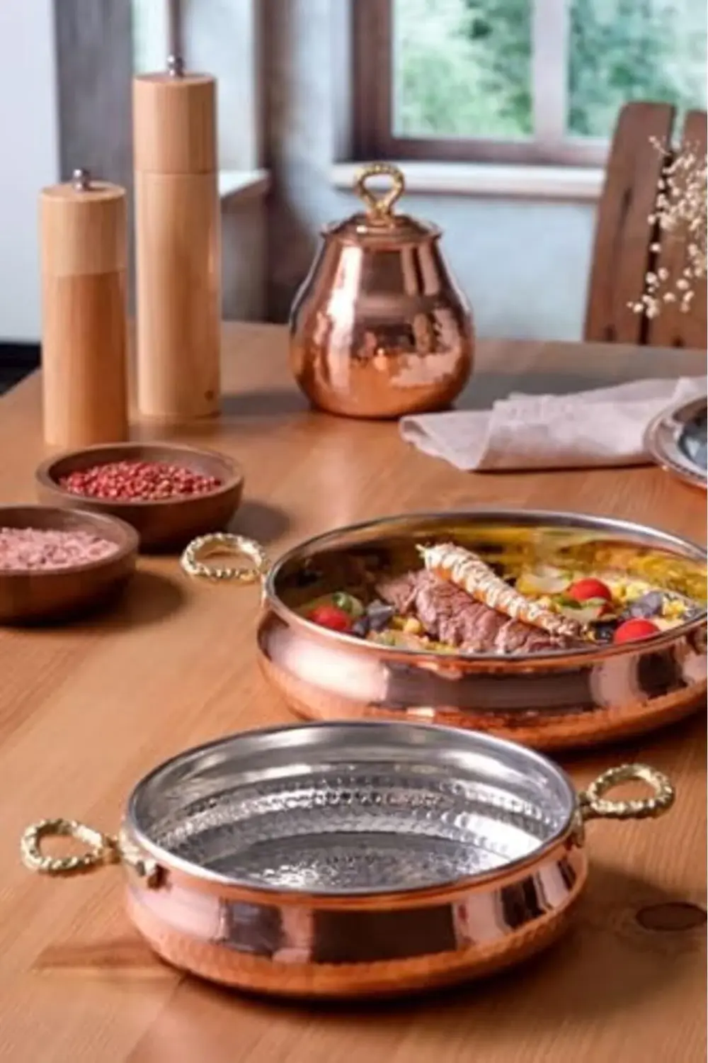 Göbeklitepe Bakır Sahan 18 cm