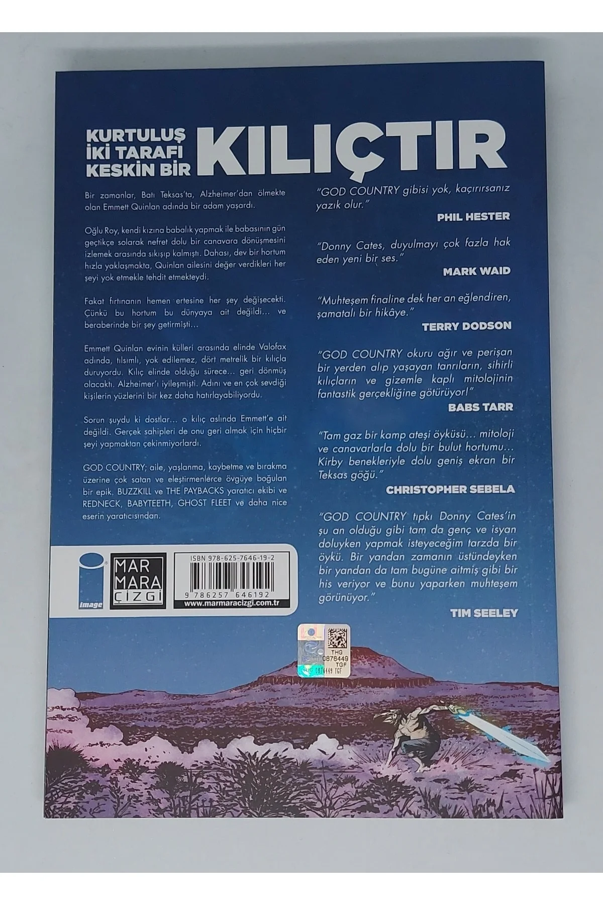 God Country ( 1.baskı ) Çizgi Roman