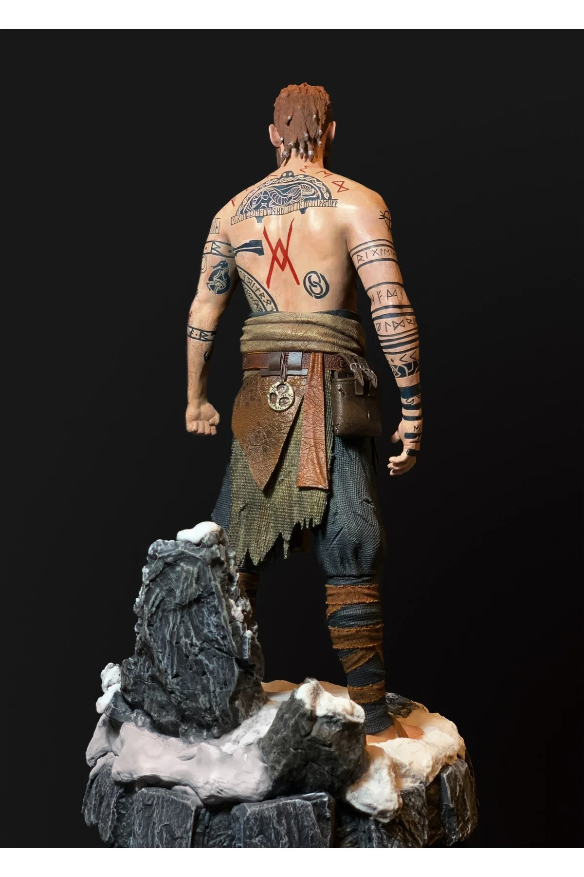 God Of War Baldur God Of War Barbar Baldur Figür Büyük Boy 35cm