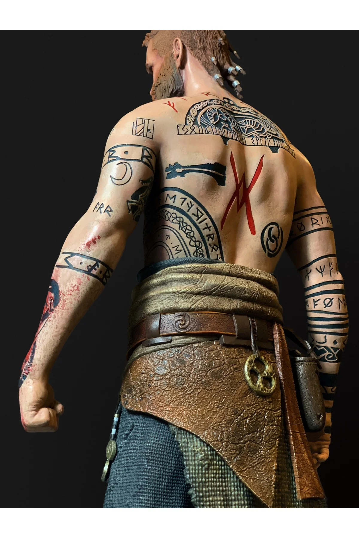 God Of War Baldur God Of War Barbar Baldur Figür Büyük Boy 35cm