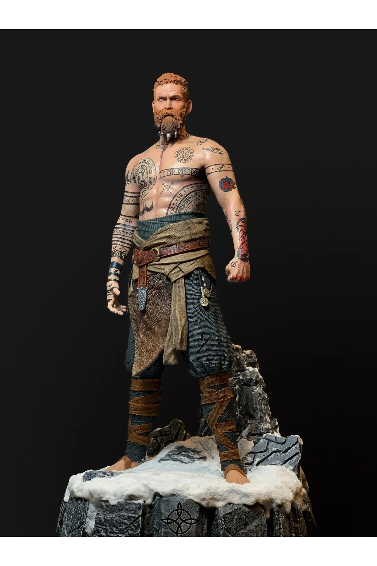 God Of War Baldur God Of War Barbar Baldur Figür Büyük Boy 35cm