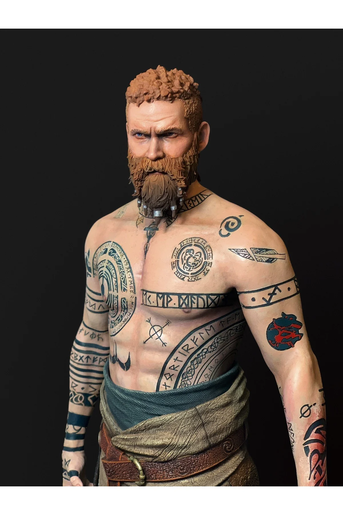 God Of War Baldur God Of War Barbar Baldur Figür Büyük Boy 35cm