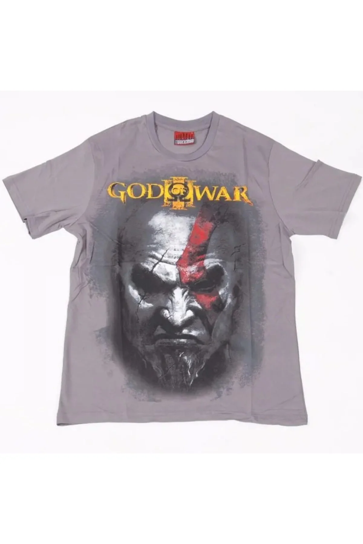 God Of War No:1 Tişört Gri